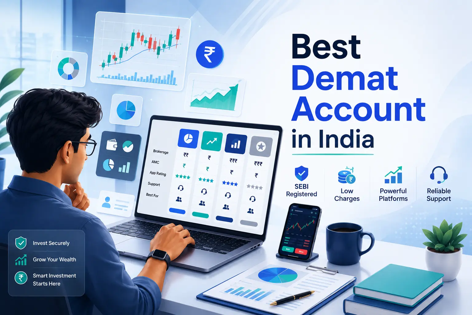 Best demat account in india