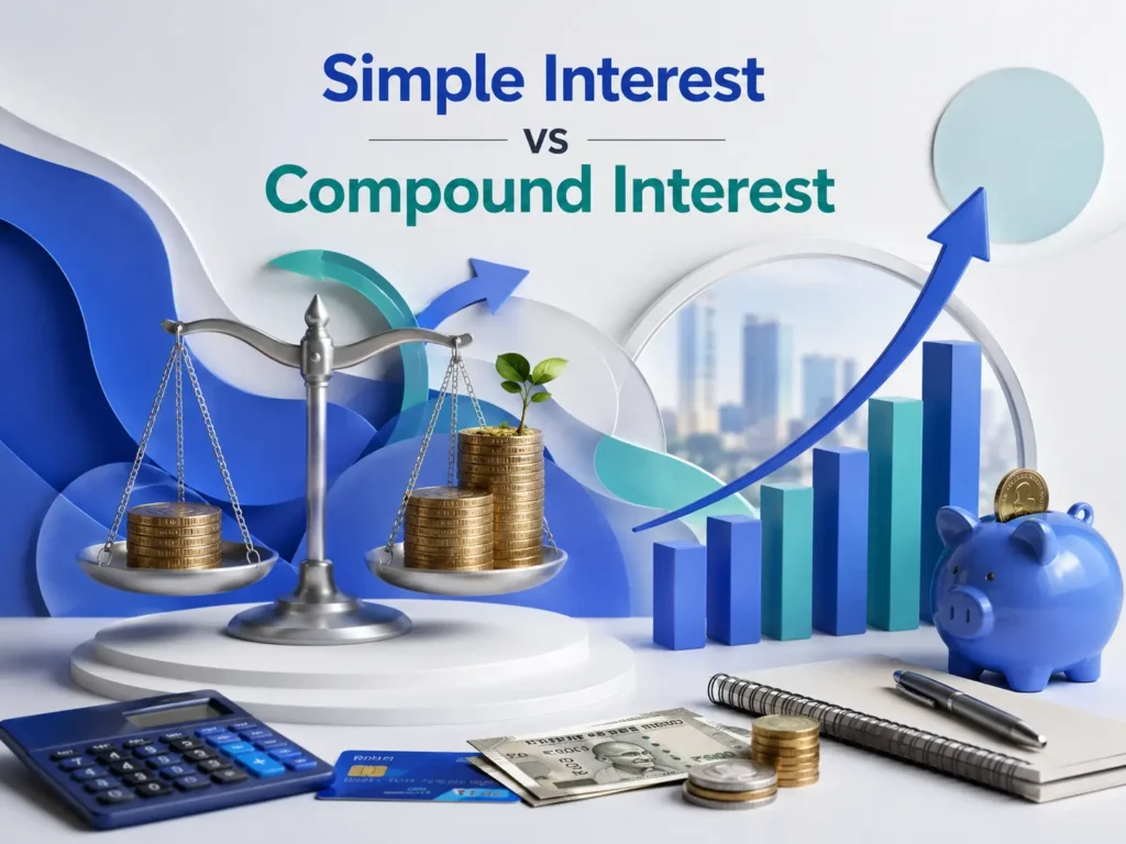 Simple interest vs compound interest