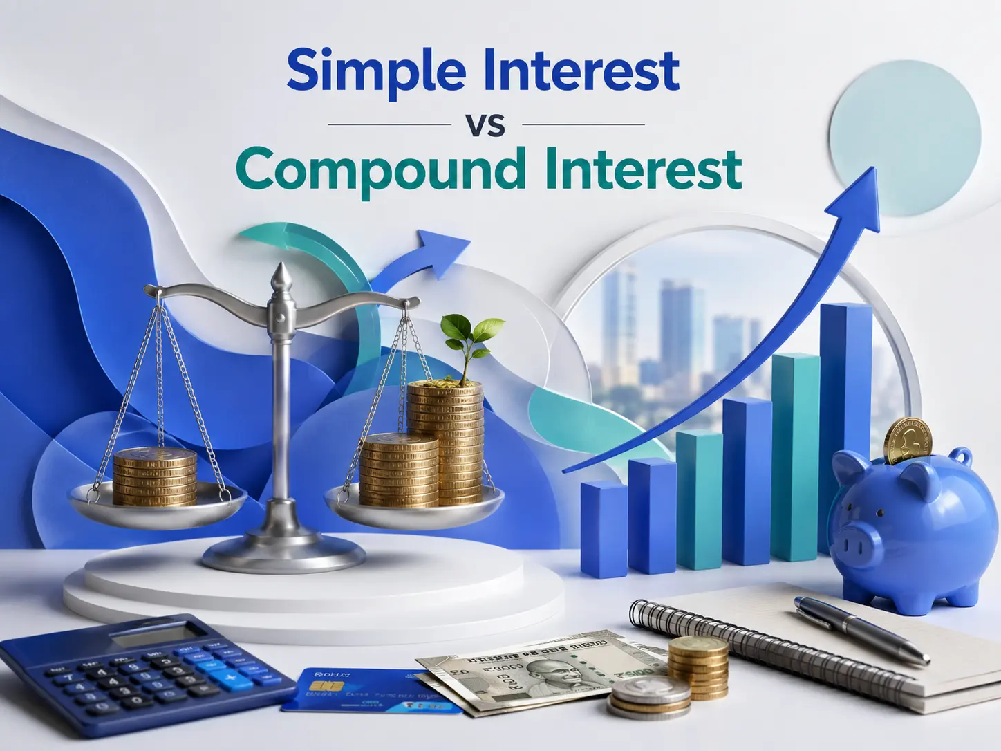 Simple interest vs compound interest